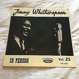 In Person 1965 1st press vogue lp by Jimmy Witherspoon