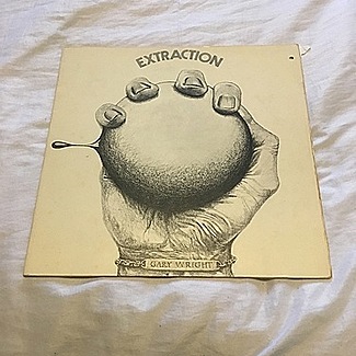 Extraction 1971 1st press A&M lp first press poster sleeve ex+ vinyl and play by Gary Wright