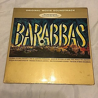 Barabbas 1962 1st press pye international soundtrack lp by Mario Nascimbene