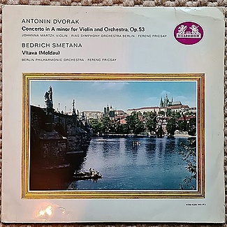 Concerto In A Minor For Violin And Orchestra, Op. 53 / Vltava (Moldau) by Antonín Dvořák