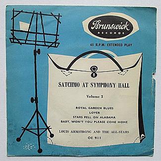 Satchmo At Symphony Hall Volume 3 by Louis Armstrong And His All-Stars