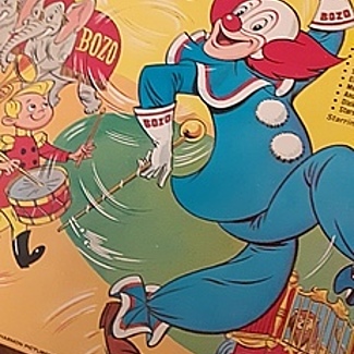 Bozo and the big top Circus Parade by Larry Harman