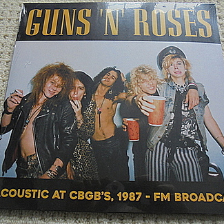 ACOUSTICS AT CBGB'S, 1987- FM BROADCAST by Guns N' Roses