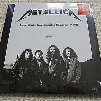 LIVE AT WINSTON FARM, SAUGERTIES, NY AUGUST 13th 1994 by Metallica