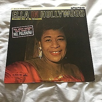 Ella In Hollywood 1961 verve stereo lp ex vinyl and play U.K. press by Ella Fitzgerald