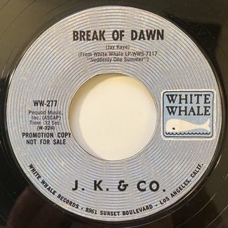 Break Of Dawn / Break Of Dawn by J.K. & Co.