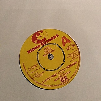 A little today a little tomorrow by Winston Francis