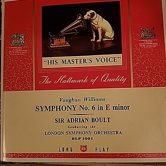 Symphony no 6 by Sir Adrian Boult