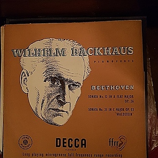 Beethoven sonata 12 and 21 by Wilhelm Backhaus