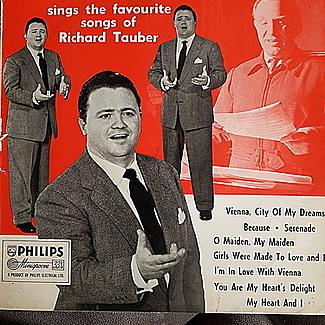Sings the favourite songs of Richard Tauber by Harry Secombe