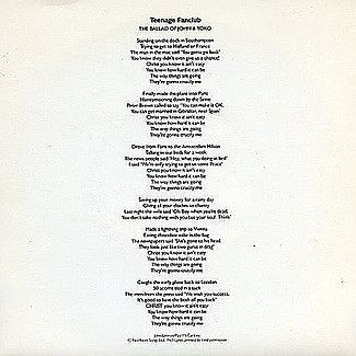 The Ballad Of John And Yoko by Teenage Fanclub