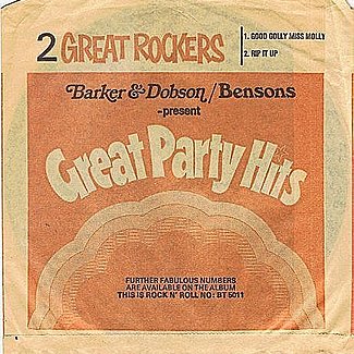 Great Party Hits - 2 Great Rockers by Unknown Artist