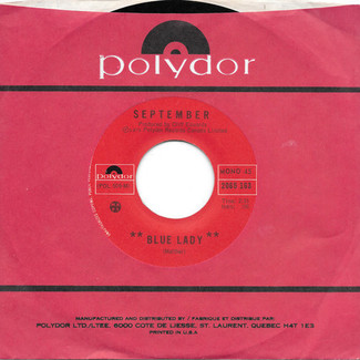 Blue Lady / Celebration by September