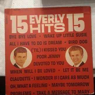 FIFTEEN EVERLY HITS by The Everly Brothers