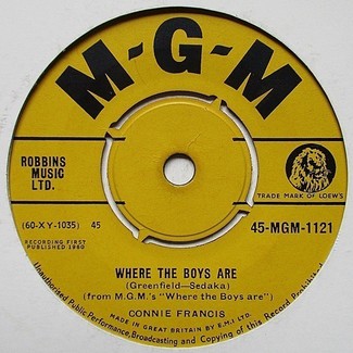 Where The Boys Are by Connie Francis