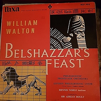 Belshazzar's Feast by Sir William Walton