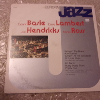 EUROPA JAZZ by Count Basie, Dave Lambert, Joe Hendrixks & Annie Ros