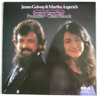 Sonatas For Flute And Piano by James Galway & Martha Argerich