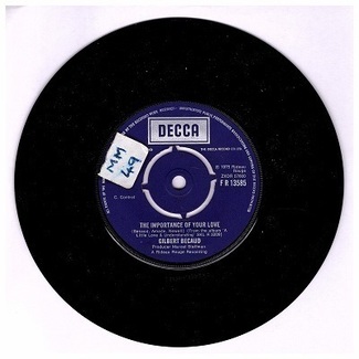 The Importance Of Your Love / The Mexican Singing Bird by Gilbert Bécaud