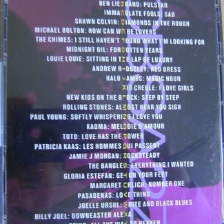 Almost hear you sigh/Get on your feet/Love has the power/Step by step/Red Dress...Total 26 tracks by 26 diff.artists by Various