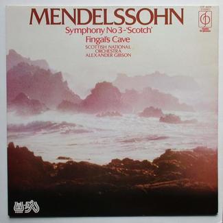 Mendelssohn Symphony No.3 [ Scotch Fingal's Cave by Scottish National Orchestra / Alexander Gibson