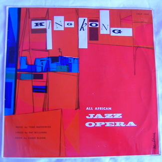 King Kong - All African Jazz Opera (Nothing to do with Gorilla ´Kong´) by Various