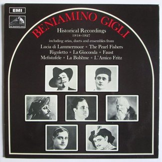 Historical Recordings 1918 - 1927 by Beniamino Gigli