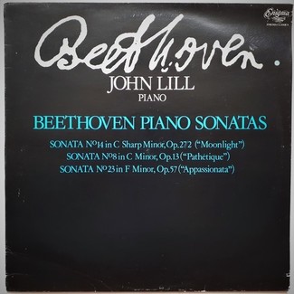 Beethoven Piano Sonatas 14, 8 & 23 by John Lill