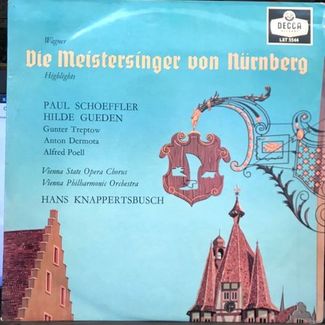 Wagner Die Meistersinger Von Nurnberg Highlights by Hans Knappertsbusch