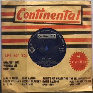 The Letter / Space Captain by Joe Cocker With Leon Russell And The Shelter People