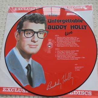 THE UNFORGETTABLE BUDDY HOLLY LIVE by Buddy Holly