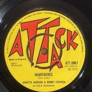 Heartaches by Annetta Jackson & Bobby Stephen