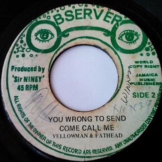 You Wrong To Send Come Call Me+Radics In A 82 Style by Yellowman & Fathead