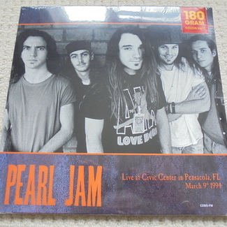 LIVE AT THE CIVIC CENTER MARCH 9th 1994 by Pearl Jam