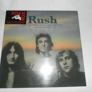 Rushy keil auditorium st louis missouri14/2/80 by Rush