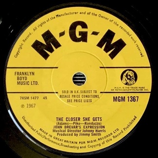 The Closer She Gets / When I Come Home by John Drevar‘s Expression