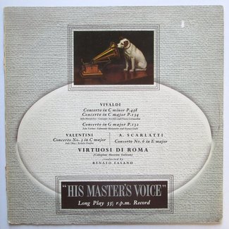 Vivaldi Concerto In C Minor C Major & G Major by Virtuosi Di Roma / Renato Fasano