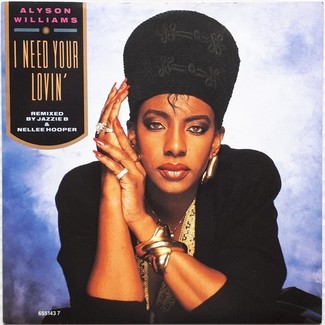 I Need Your Lovin' by Alyson Williams