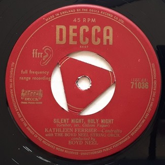 Silent Night, Holy Night / O Come All Ye Faithful by Kathleen Ferrier