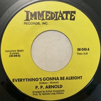 Everything's Gonna Be Alright ** REISSUE ** by P.p.arnold