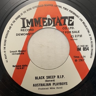 Black Sheep R.I.P./Sad by The Australian Playboys