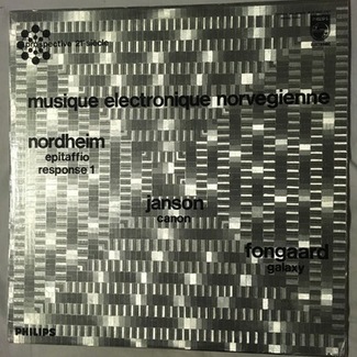 Musique Electronique Norvegienne by Nordheim / Janson / Fongaard