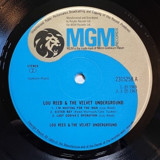 Lou Reed & The Velvet Underground by The Velvet Underground