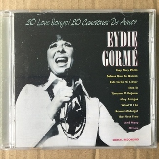 20 Love Songs/ 20 Canciones De Amor by Eydie Gormé