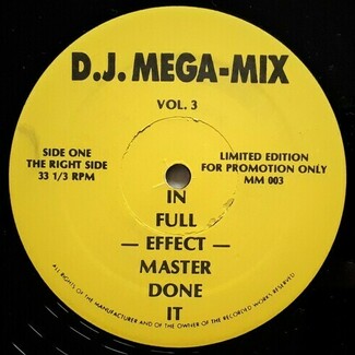 D.J. Mega-Mix Vol. 3 by The Master - D.j. Mega-mix Vol. 3