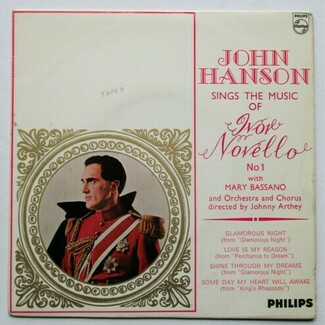 John Hanson Sings The Music Of Ivor Novello No 1 by John Hanson & Mary Bassano