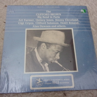 CLIFFORD BROWN BIG BAND IN PARIS by Clifford Brown Big Band