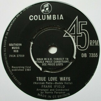 True Love Ways / Summer Is Over by Frank Ifield