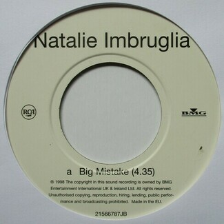 Big Mistake / Something Better by Natalie Imbruglia