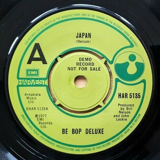 Japan (Promo) by Be-Bop Deluxe